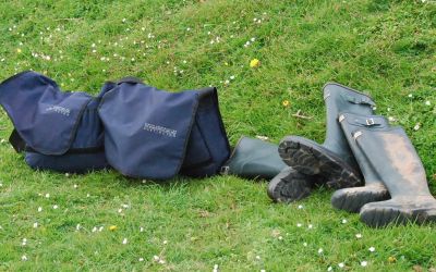 Matching bags and boots