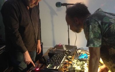 Tony & Chris in the studio