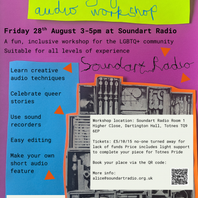 Projects - Totnes Pride-  Workshops and Broadcasts